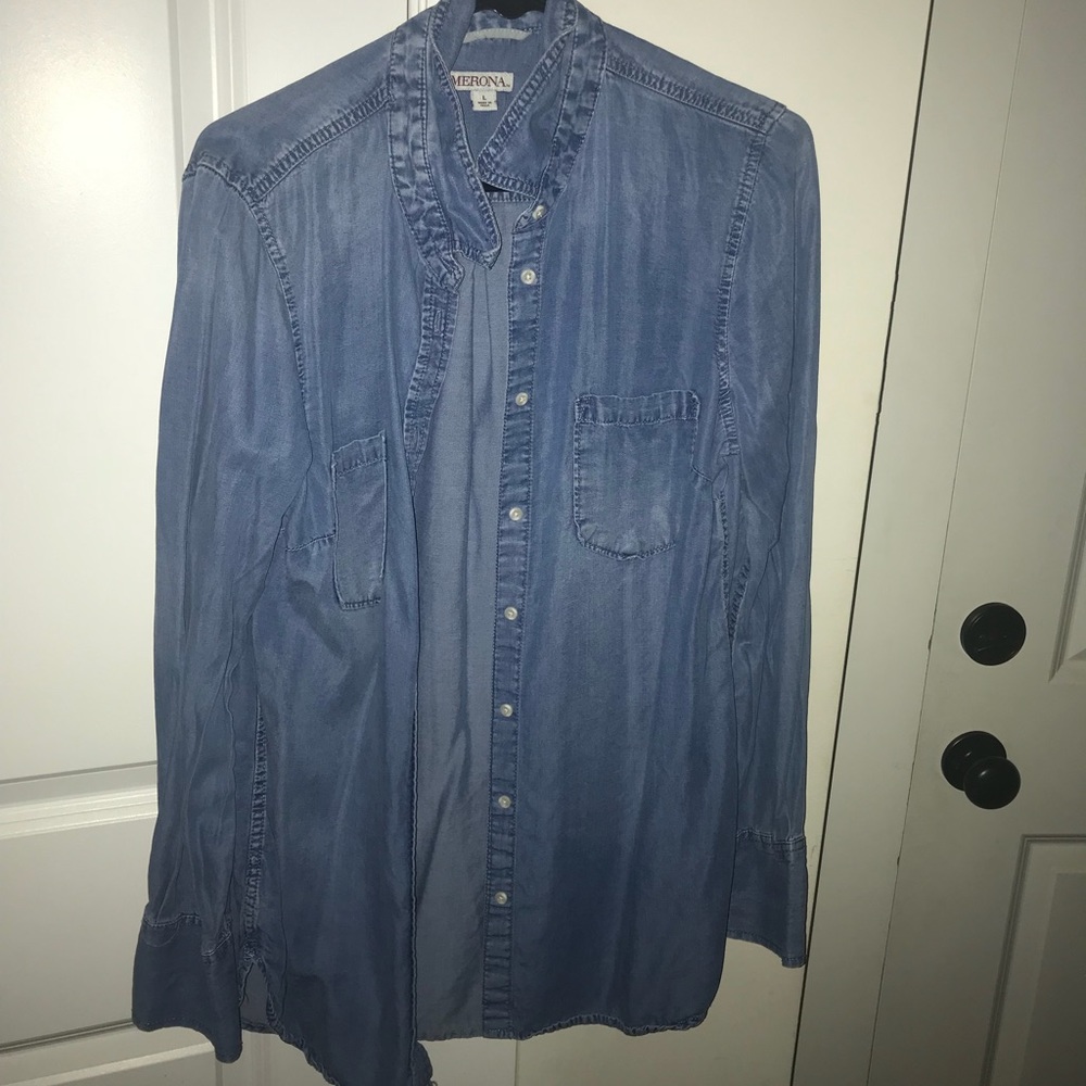 Jean long sleeve tee